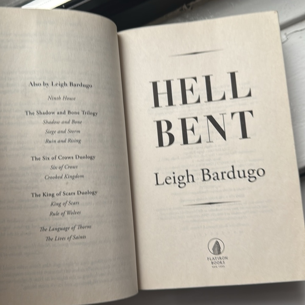 Hell Bent by Leigh Bardugo Book - Picture 6 of 6